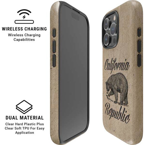 Cali Republic Vintage iPhone 16 Pro Magsafe Impact Case